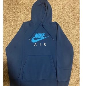 Blue Nike Air Sweater